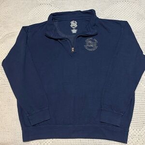 Eskimo Joe’s Vintage 1/4 Zip Blue Sweater/sweatshirt Pullover